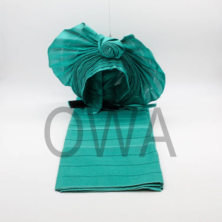 Auto Gele And Ipele In Aso Oke