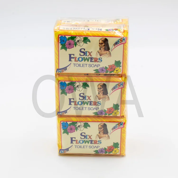 Six Flowers Soap - 1 Bar