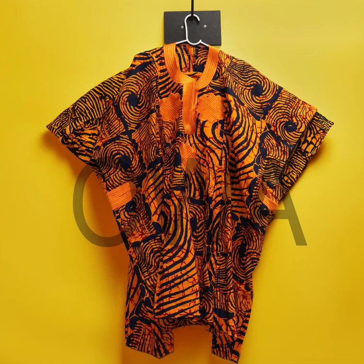 Men'S 3 Piece Traditional African Print Outfit - One Size Fits All