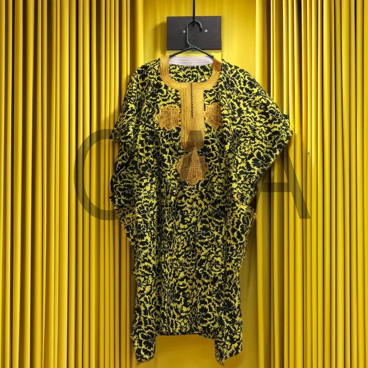 Men'S 3 Piece Traditional African Print Outfit - One Size Fits All
