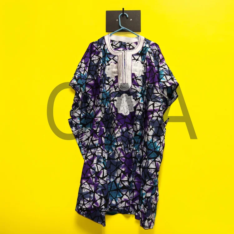 Men'S 3 Piece Traditional African Print Outfit - One Size Fits All