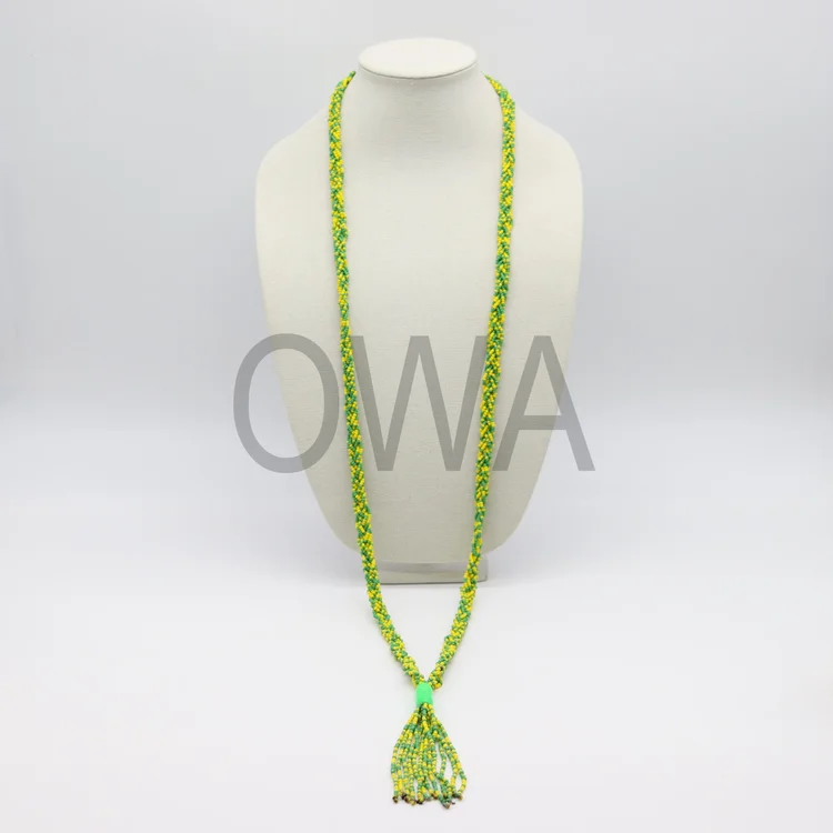Ifa Necklace Glass Bead