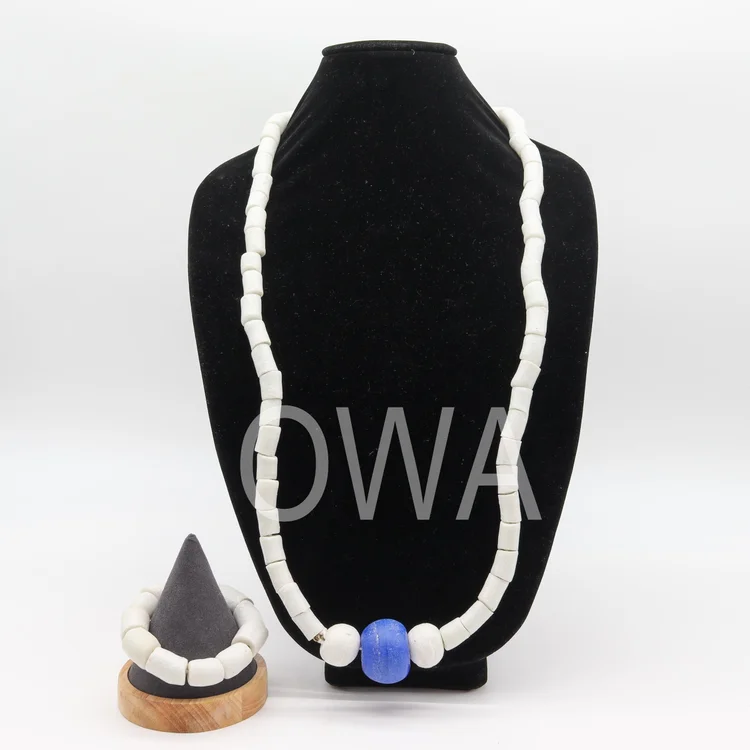 Obatala Necklace With Bracelet Set
