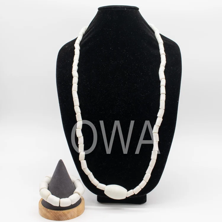 Obatala Necklace With Bracelet Set